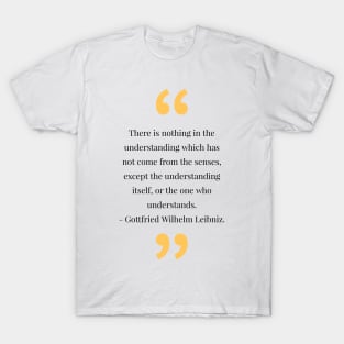 philosophy quotes T-Shirt